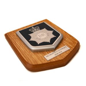 Metropolitan Police Helmet Emblem Plaque