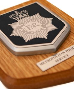 Metropolitan Police Helmet Emblem Plaque