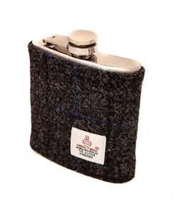Tweed Hip Flask