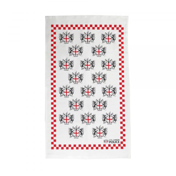 City of London Police Crest Pattern Tea Cloth