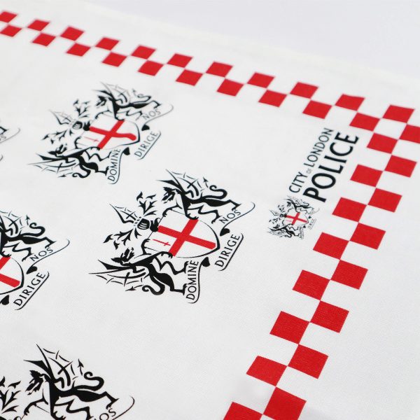 City of London Police Crest Pattern Tea Cloth - Image 2