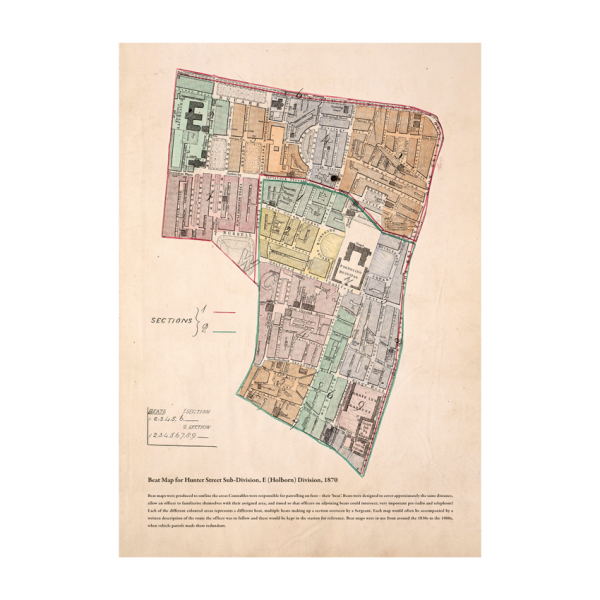 Beat Map Poster 1870